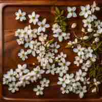 Photo jasmine flowers