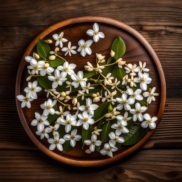 Photo jasmine flowers