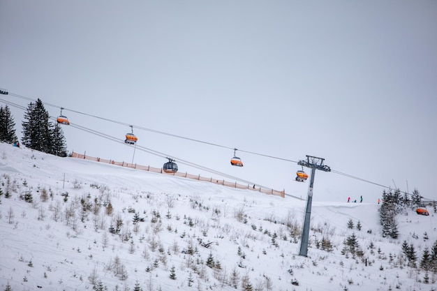 Jasna ski resort chair lift