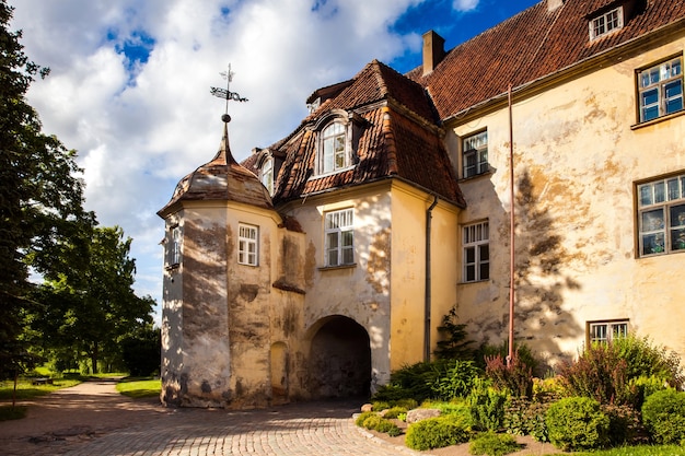 Jaunpils Castle is a fortified castle in the historical region of Zemgale, in Latvia