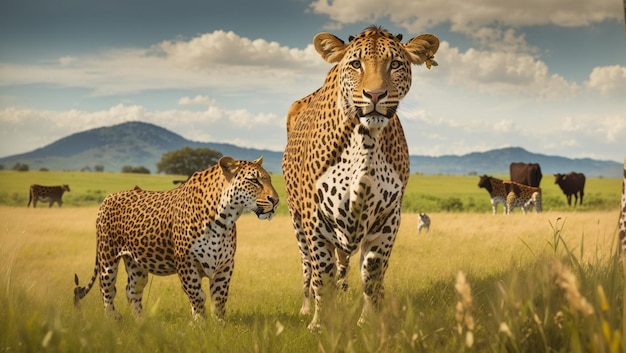 Javan leopard closeup photos