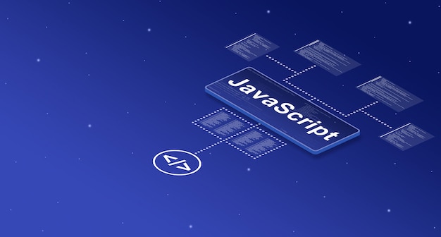 Javascript on smart screen in the system with with elements of program code 3d