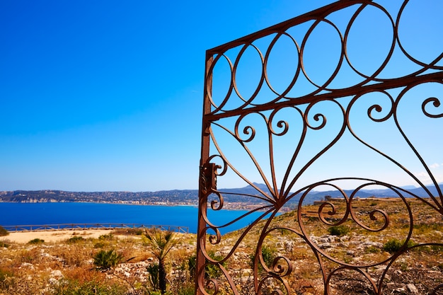 Javea Mediterranean fence in San Antonio Cape