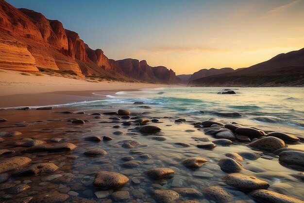 Photo javea playa ambolo beach xabia in mediterranean alicante