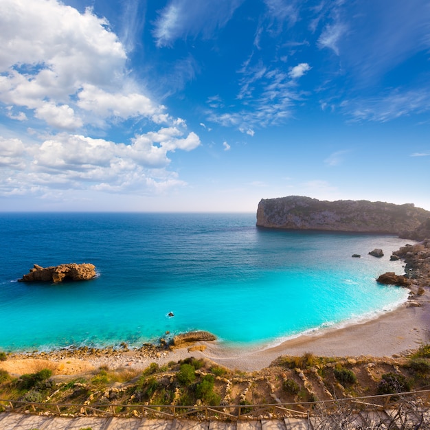 Javea Playa Ambolo strand Xabia in Alicante