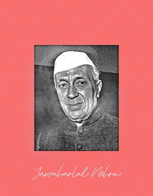 Photo jawaharlal nehru poster background for jawaharlal nehru day or children day chacha nehru jayanti