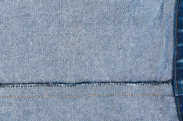 Jean achtergrond Blue denim jeans textuurTextured gestreepte jeans denim linnen stof voor background