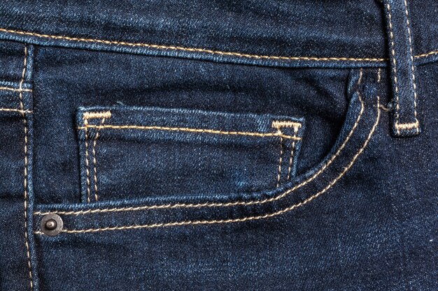 Jeans close-up