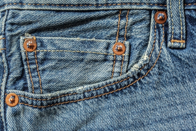 Jeans close-up