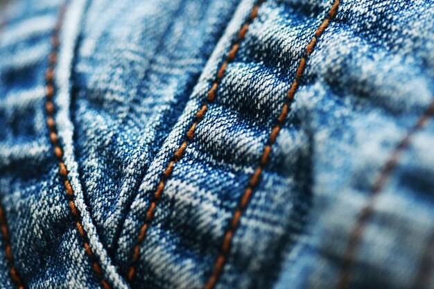 Foto priorità bassa di struttura del denim dei jeans
