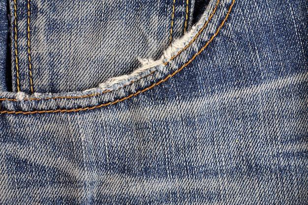 Jeans gescheurde achtergrond, denim textuur.