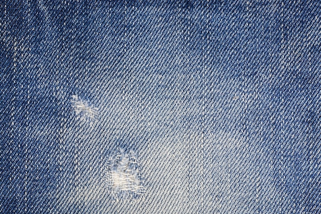 Jeans gescheurde denim textuur.