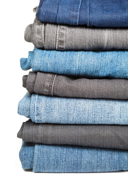 Jeans pile