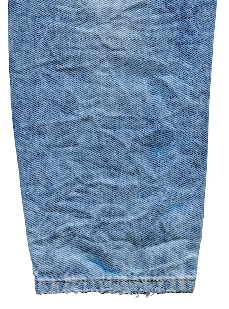 Jeans sleeve texture