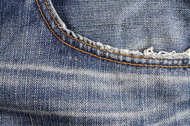 Jeans torn background, Denim texture.