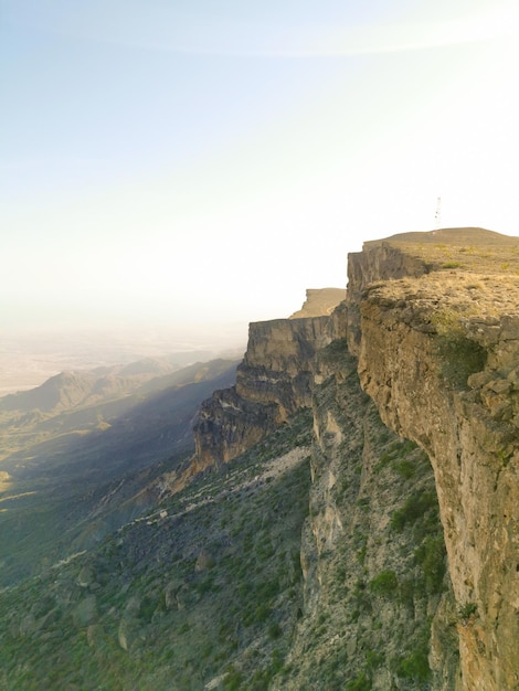 Photo jebel samhan in dhofar sultanate of oman