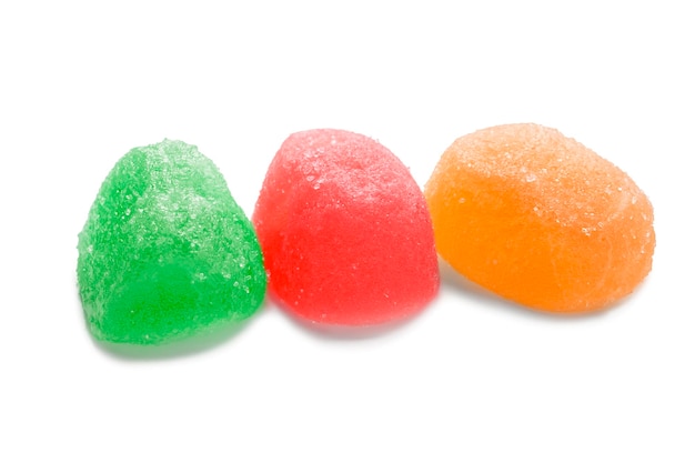 Jelly candies isolated