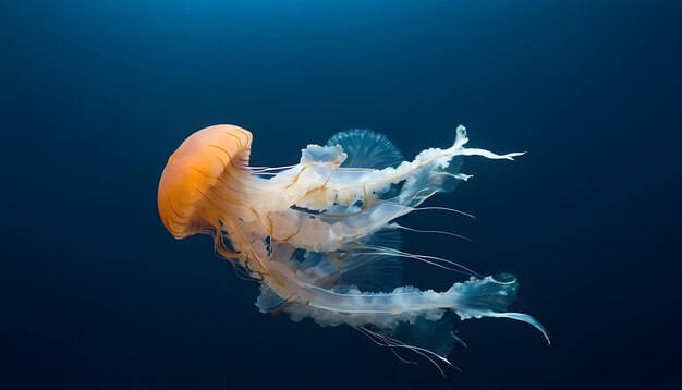 写真 深海のジェリーフィッシュ