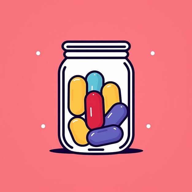 Photo jellybean_jamboree_modern_line_icon_vector