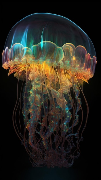 Jellyfish by person is a jellyfish from the company.