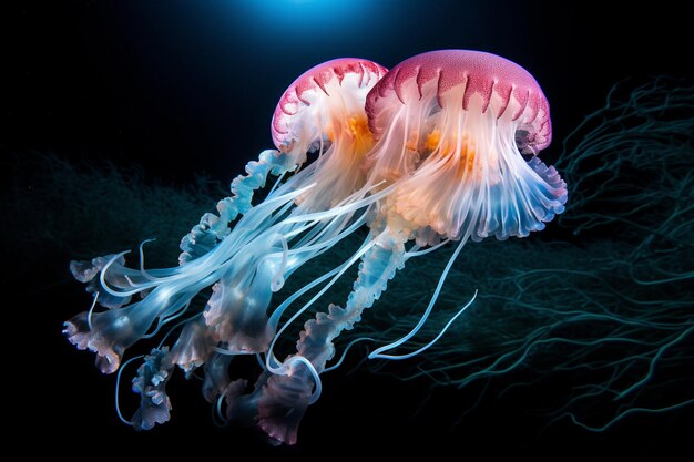 Jellyfish from the bottom of the sea