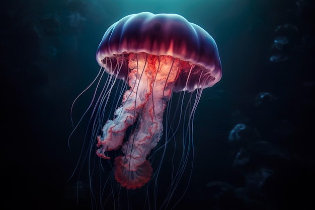 Jellyfish from the bottom of the sea