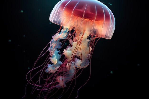 Jellyfish from the bottom of the sea