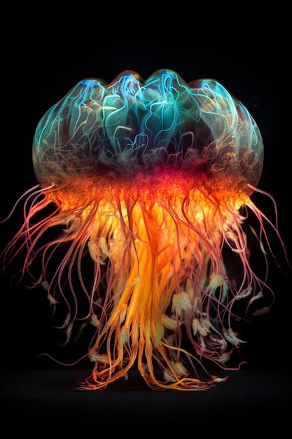 A jellyfish is a beautiful thing.