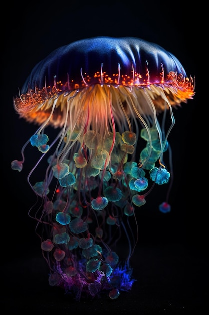 Jellyfish is a jellyfish from the deep sea.