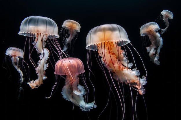 Jellyfish Symphony Sea Animal photography