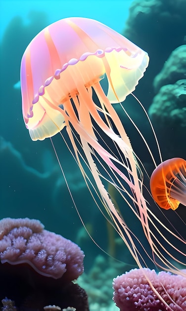 jellyfish underwater