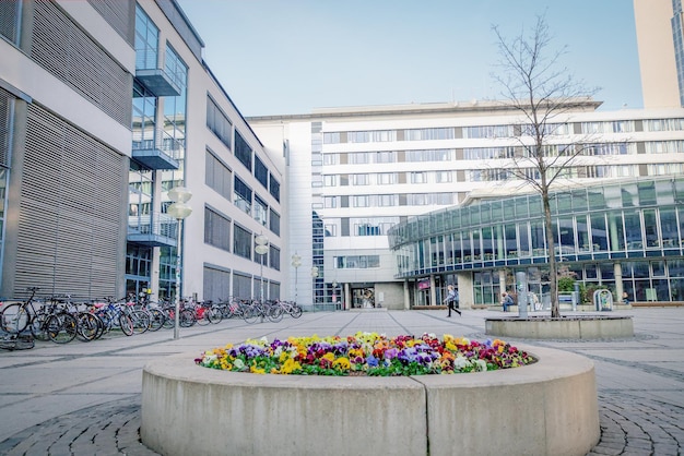 Jena Duitsland 23 maart 2019 Friedrich Schiller Universiteit in Jena Duitsland Beroemde Duitse middelbare school