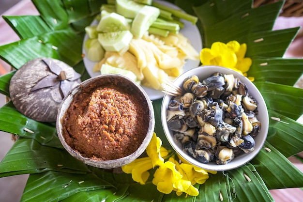 写真 jeow bong 、タイ料理スタイル。