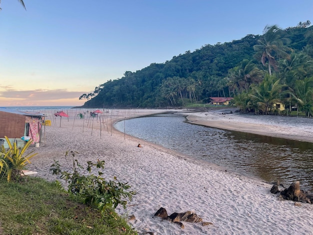 Jeribucacu beach in Itacare Bahia Brazil