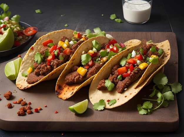 Jerk Spiced Vegan Tacos