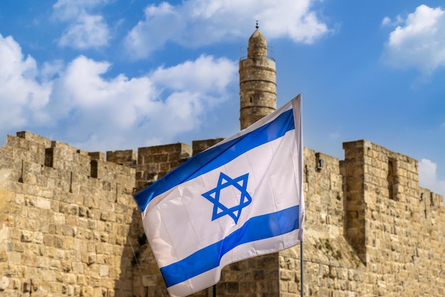 Фото Иерусалим израиль достопримечательность цитадель мигдаль давид башня давида в старом городе возле яффских ворот