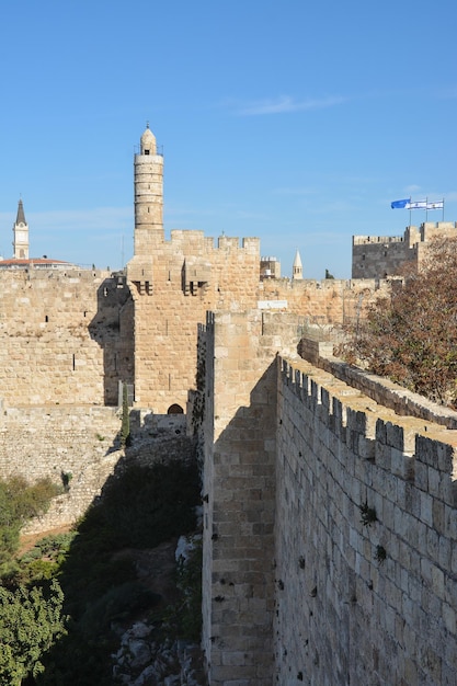 Jeruzalem Toren van David in de oude stad