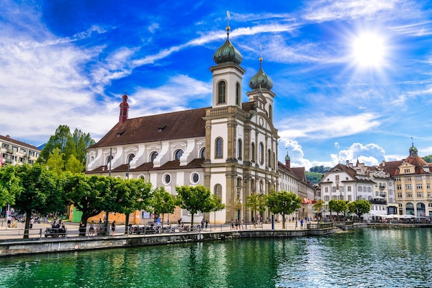 Jesuit Church Jesuitenkirche in Lucerne Luzern Switzerland
