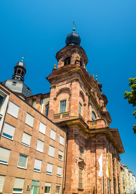 Jesuit church in mannheim germany badenwurttemberg