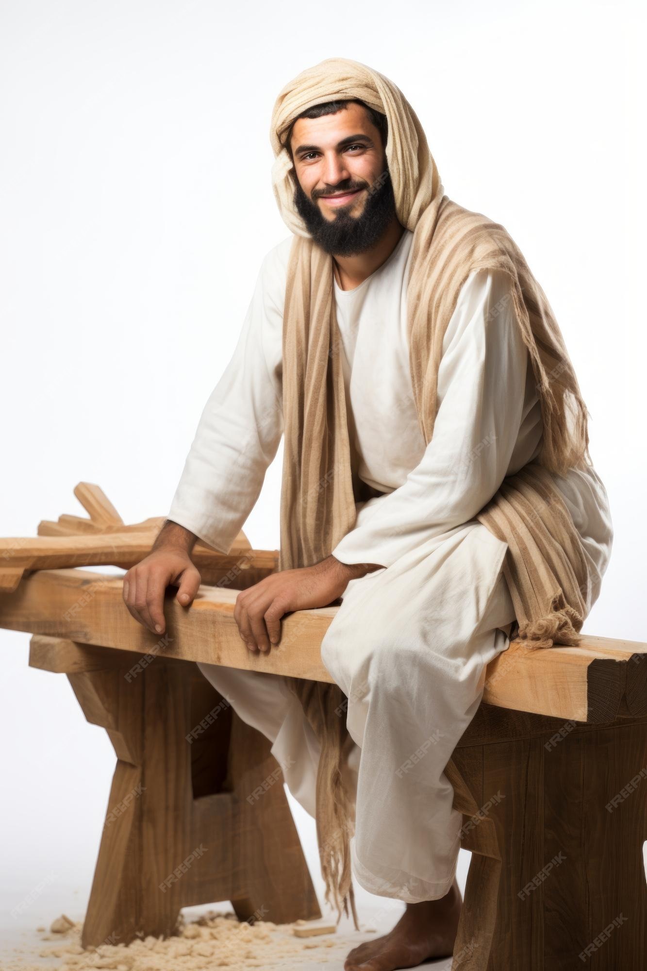 Premium Photo Jesus the carpenter