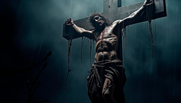 Foto gesù cristo sulla croce