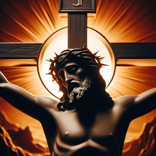 Foto gesù cristo sulla croce