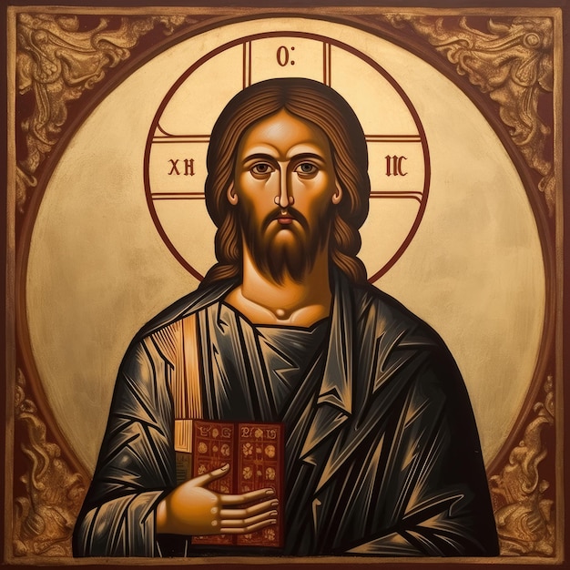 Premium AI Image | jesus christ holy savior