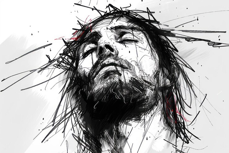 Photo jesus crist in the cross masterpiece generative ai
