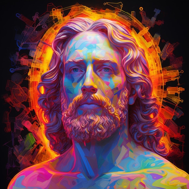 Jesus poster background