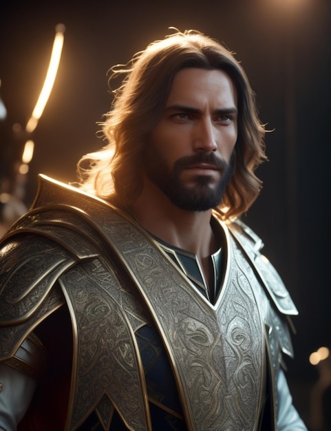 Premium AI Image | jesus son of god