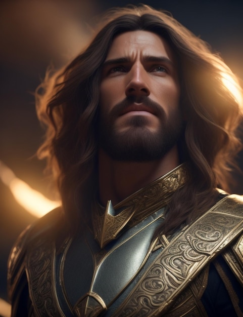 Premium AI Image | jesus son of god