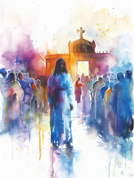 jesus speaking to a woman at a well generative ai generative ai generative ai generative ai generative ai generative ai generative ai generative ai generative ai