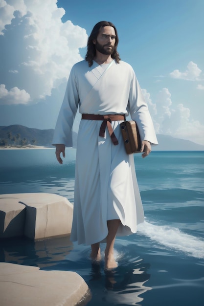 Фото Иисус ходит по воде святой христос