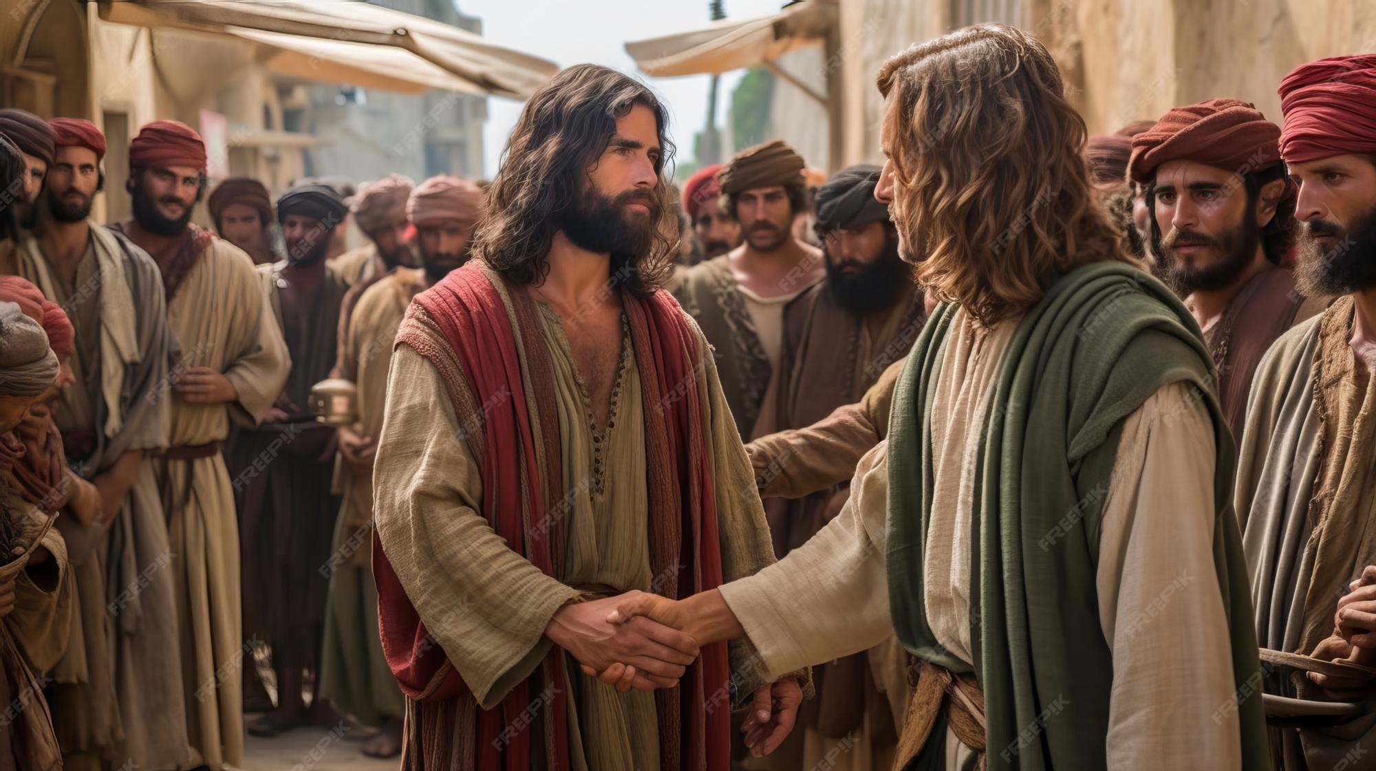 Premium Photo Jesus With The Rich Young Ruler premium-photo-jesus-with-the-rich-young-ruler